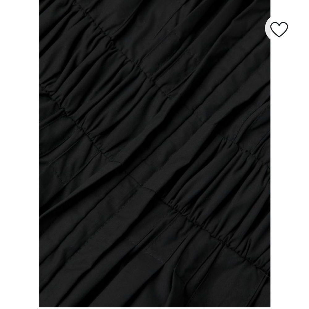 Rebecca Taylor Black Short Sleeve Smock Dress - Picture 4 of 10